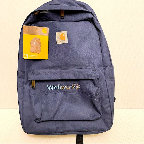 Carhartt Trade Series Rain Defender Backpack in Blue. - Picture 1 of 10